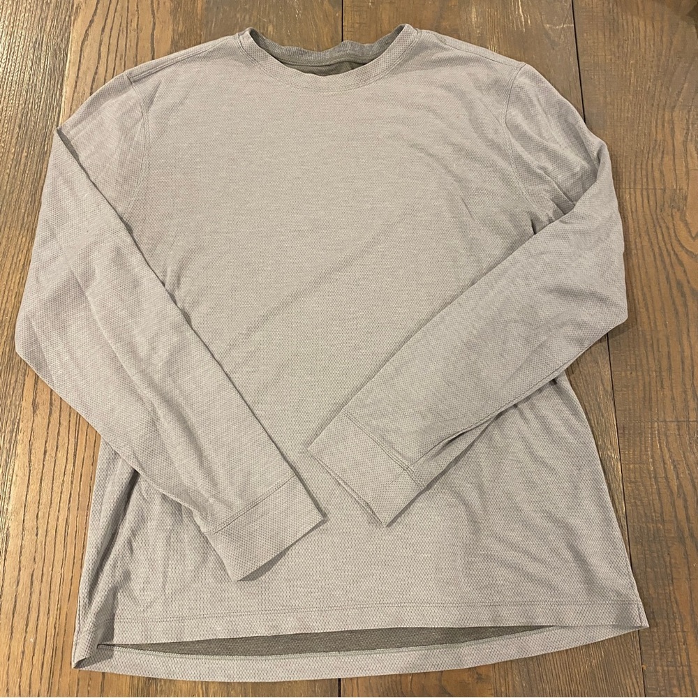 LULULEMON men’s long sleeve mesh t shirt top L